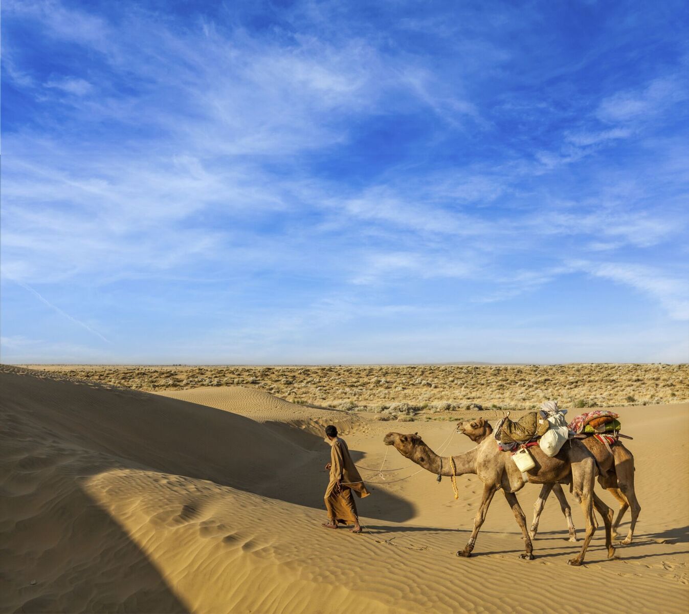 desert trek in india