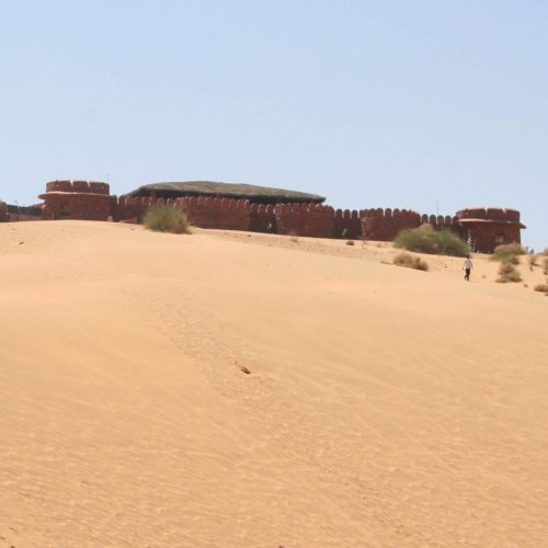Image of the camel camp hotel
