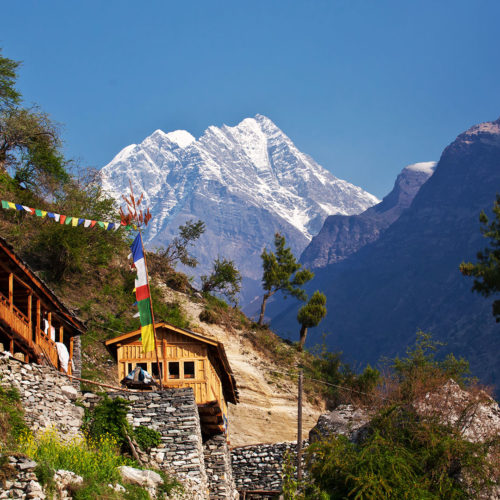 image of a valley in Nepal