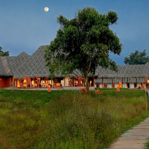 Outside view of Orange County Kabini Resort