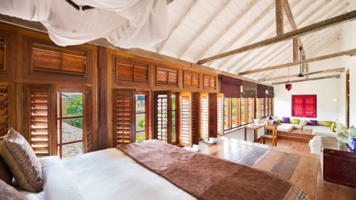 Bedroom at the Fort Printers Galle Fort