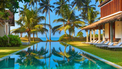 Poolside at the Frangipani Tree