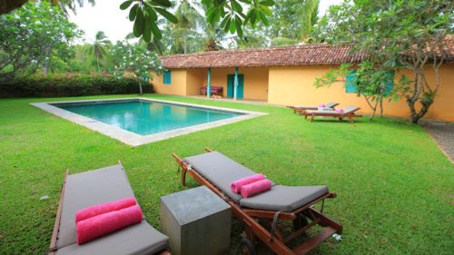 Pool and Garden at The Last House