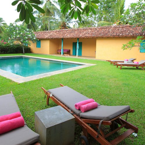 Pool and Garden at The Last House