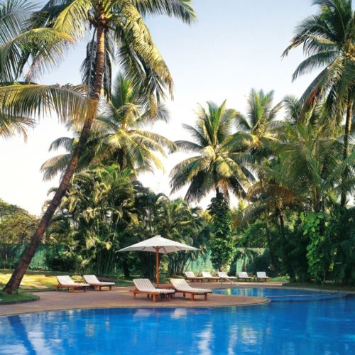 Poolside at The Leela Mumbai