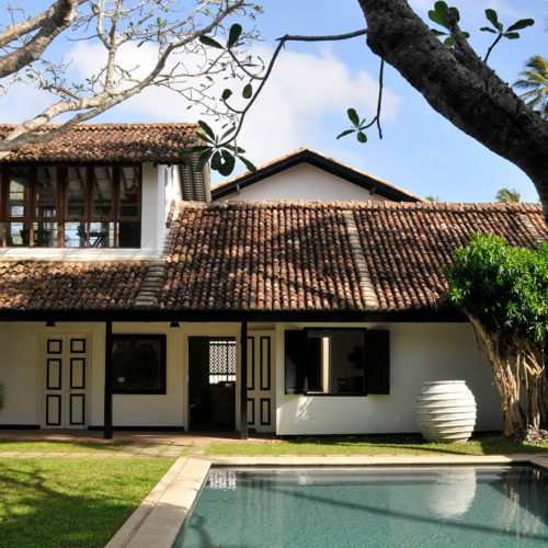 Poolside at Villa Bentota