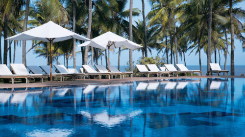 Pool and sea view at Vivanta by Taj, Holiday Village