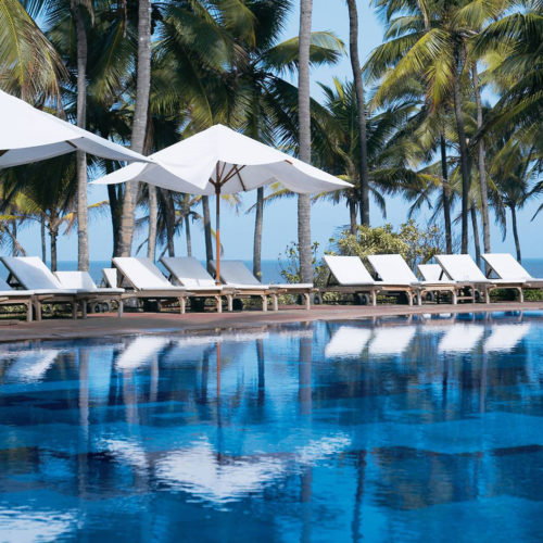 Pool and sea view at Vivanta by Taj, Holiday Village