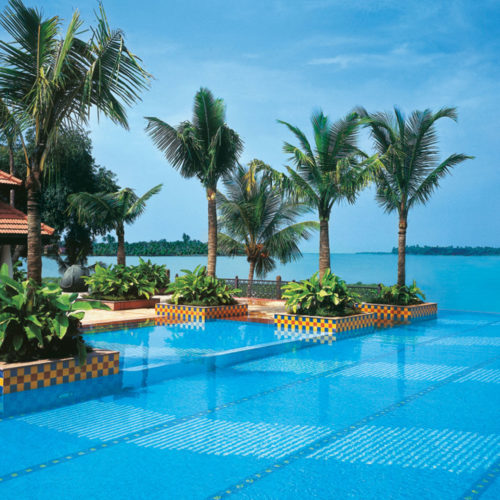 Pool and ocean view at Vivanta by Taj, Malabar