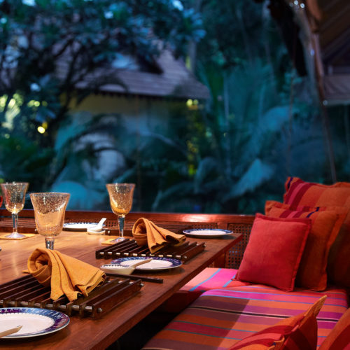 Dining room at the Taj West End