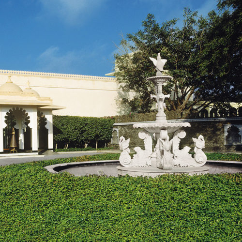 Trident Udaipur fountain