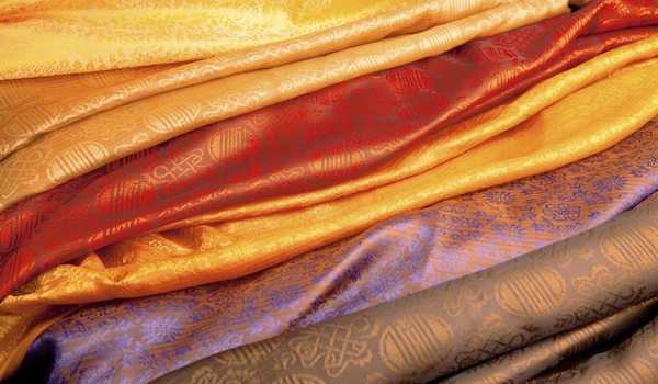 Color Indian fabric