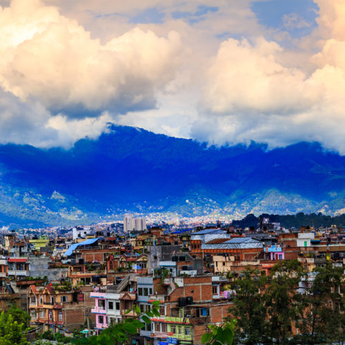 landscape of kathmandu