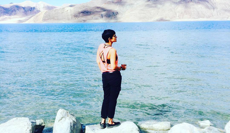 Mandira Bedi | Pangong Lake