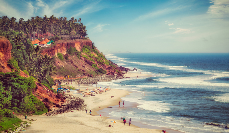 Beaches in Kerala | Varkala Beach