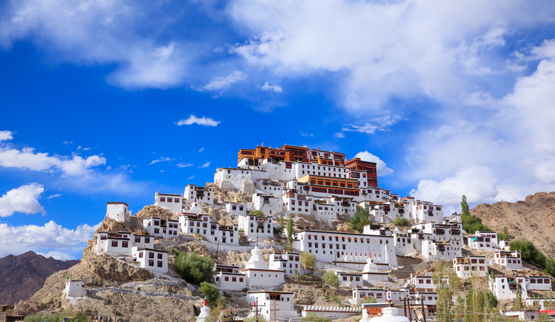 Landmarks in India | Thiksey Monastery