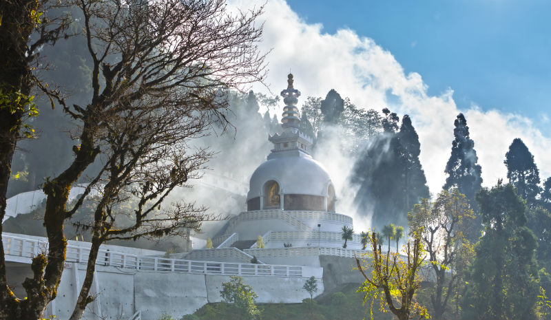 Darjeeling Temple | Peace pagoda