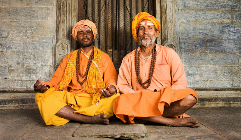 Temples Kathmandu | Pashupati Sadhu