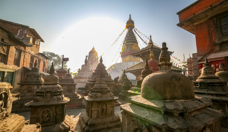 Temples Kathmandu | Swayambahunath Stupa