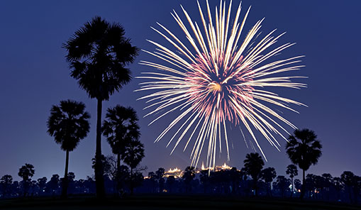 Christmas in Goa | fireworks