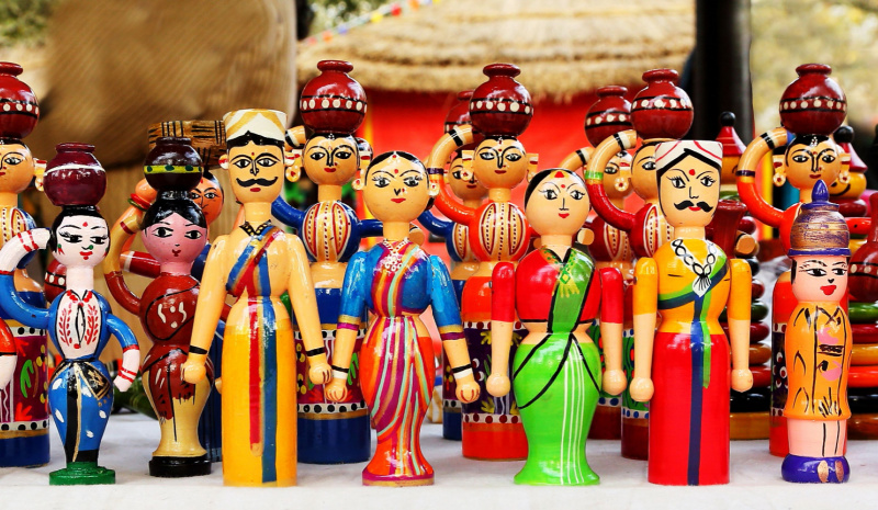 Crafts in Andhra Pradesh and Telangana - wooden toys