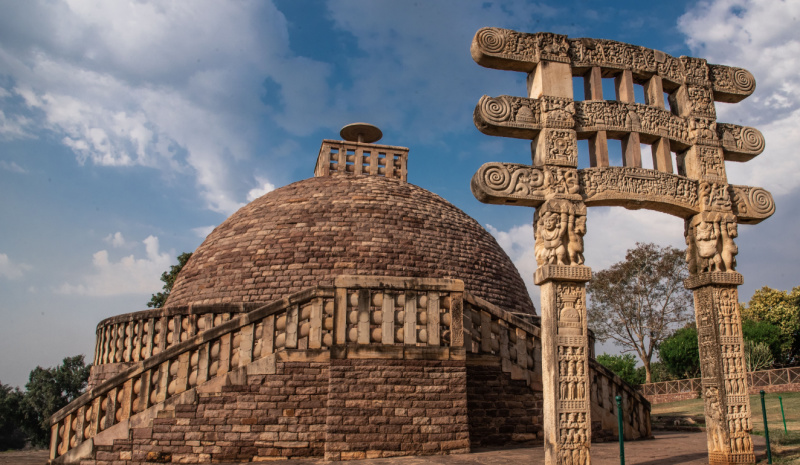 Historical sites in India - Sanchi Stupa