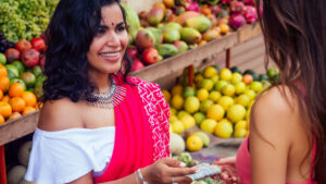 Group activities in Kerala - visit a market