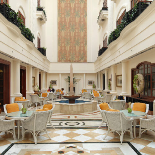 Imperial hotel in Delhi, India