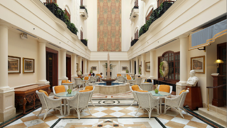 Imperial hotel in Delhi, India