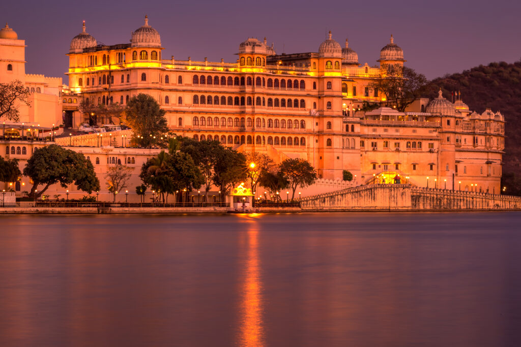 Lake Pichola and Taj Lake Palace