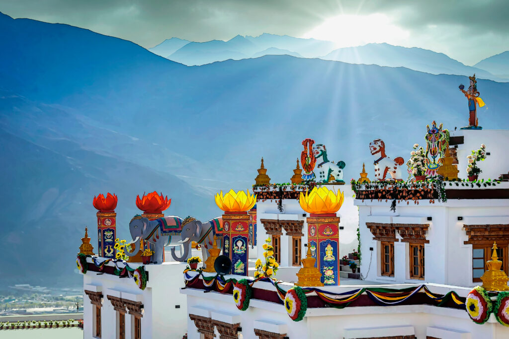 Hemis Monastery in Ladakh in India